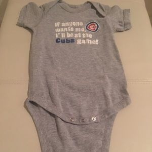 ⚾️Chicago Cubs Onesie 12 months⚾️